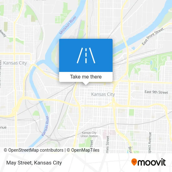 May Street map