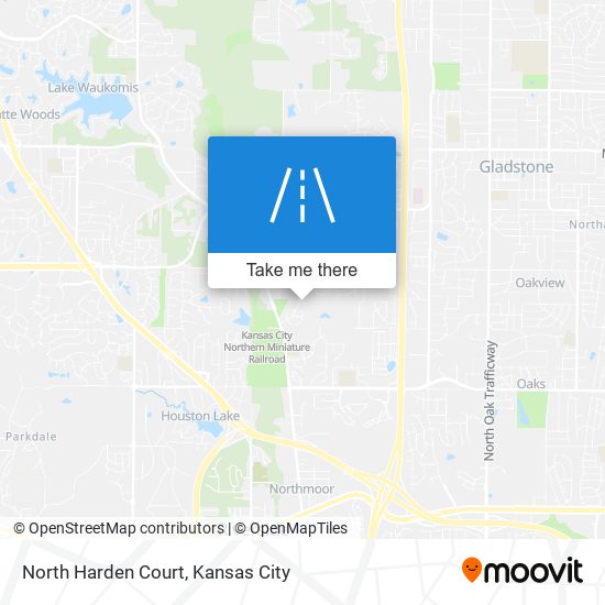 North Harden Court map