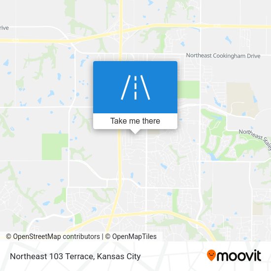 Northeast 103 Terrace map