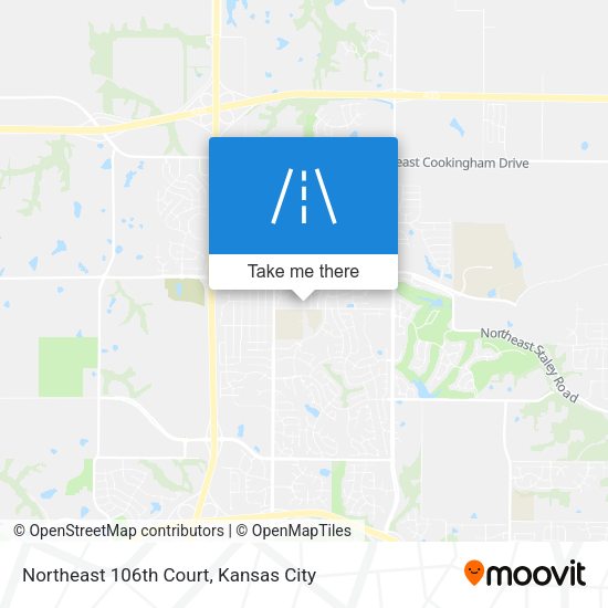 Mapa de Northeast 106th Court