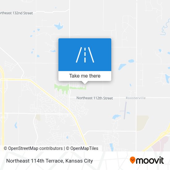 Mapa de Northeast 114th Terrace