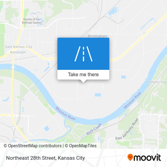 Mapa de Northeast 28th Street