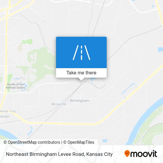 Mapa de Northeast Birmingham Levee Road
