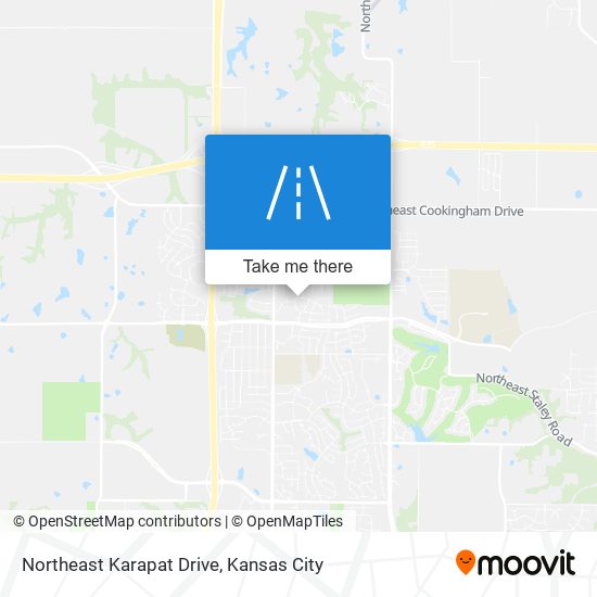 Northeast Karapat Drive map