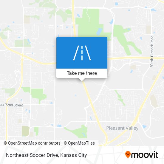 Mapa de Northeast Soccer Drive