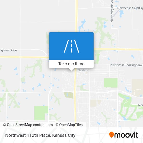 Northwest 112th Place map