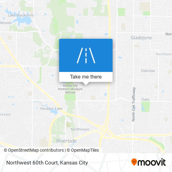 Northwest 60th Court map