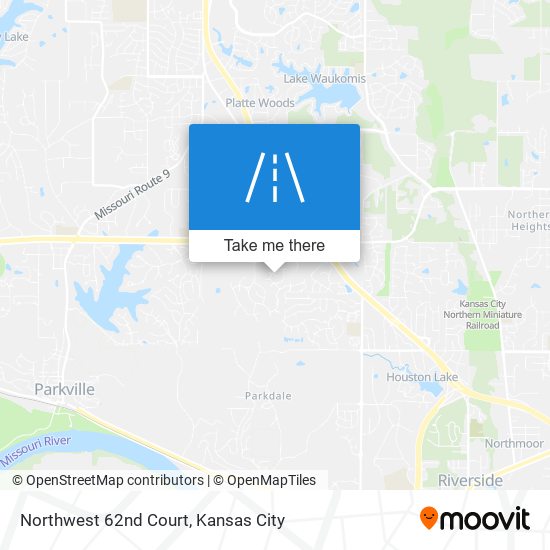 Northwest 62nd Court map