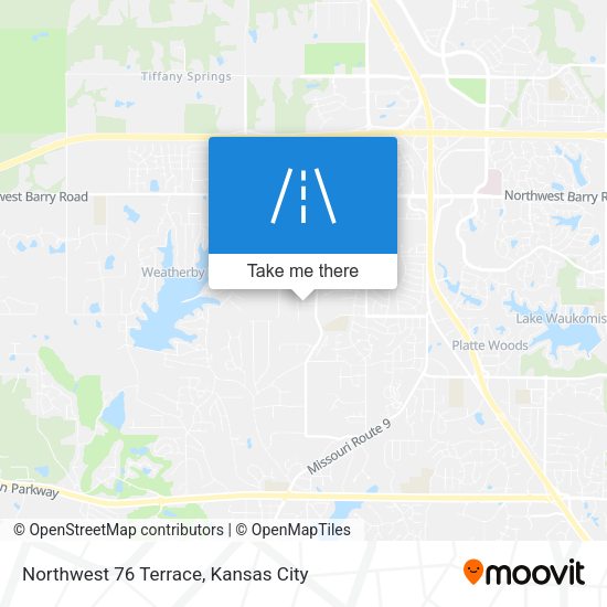 Mapa de Northwest 76 Terrace