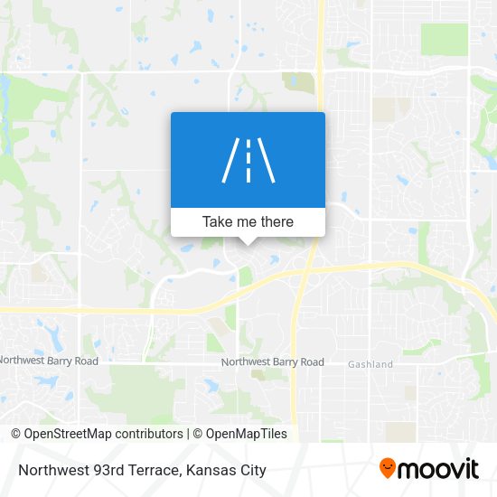 Mapa de Northwest 93rd Terrace