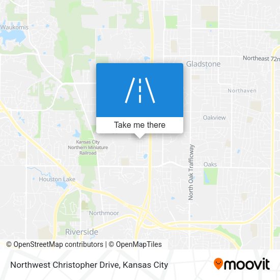 Northwest Christopher Drive map