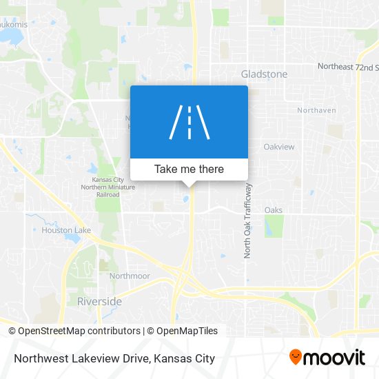 Northwest Lakeview Drive map