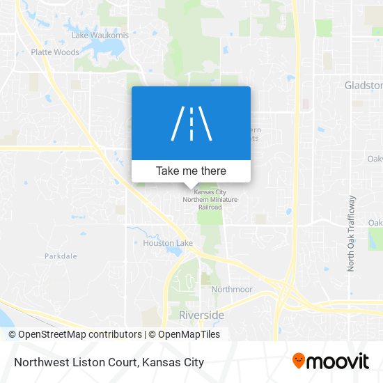 Northwest Liston Court map