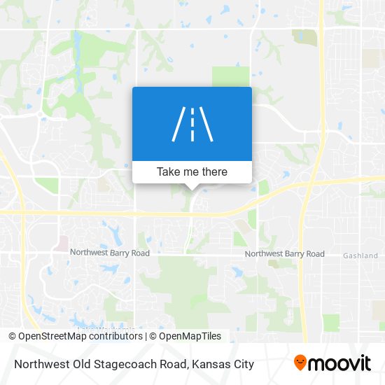 Mapa de Northwest Old Stagecoach Road