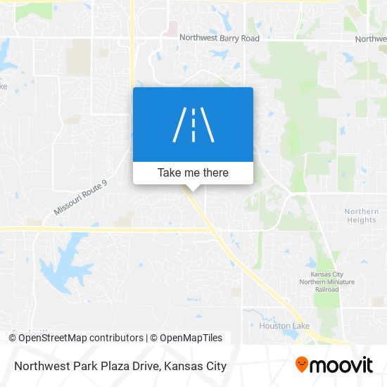 Northwest Park Plaza Drive map