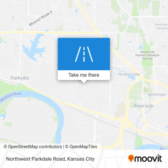 Mapa de Northwest Parkdale Road