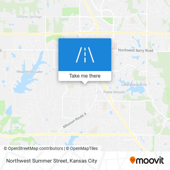 Northwest Summer Street map