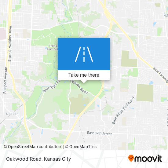 Oakwood Road map