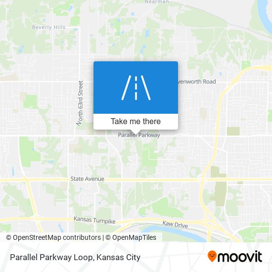 Parallel Parkway Loop map