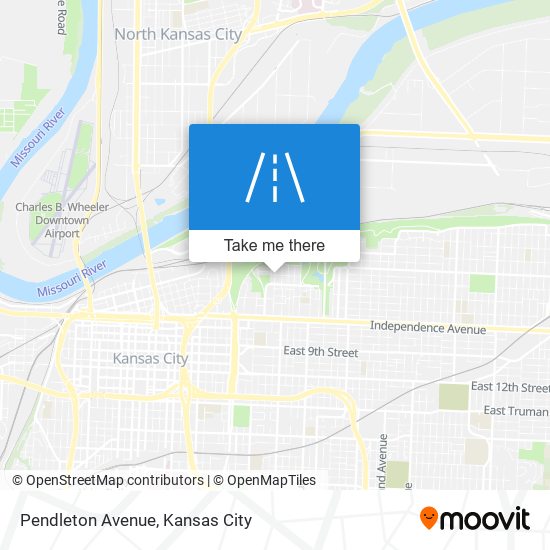 Mapa de Pendleton Avenue