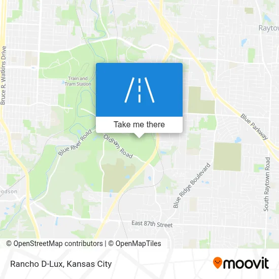 Rancho D-Lux map
