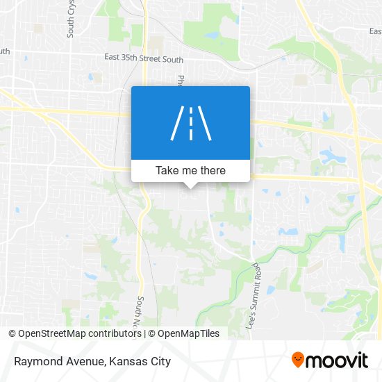 Raymond Avenue map