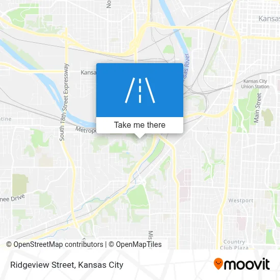 Ridgeview Street map