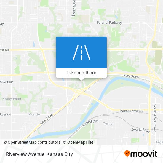 Riverview Avenue map