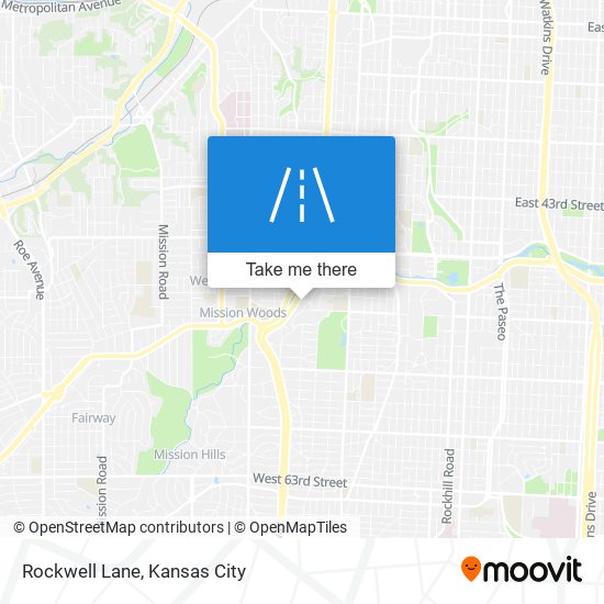 Rockwell Lane map