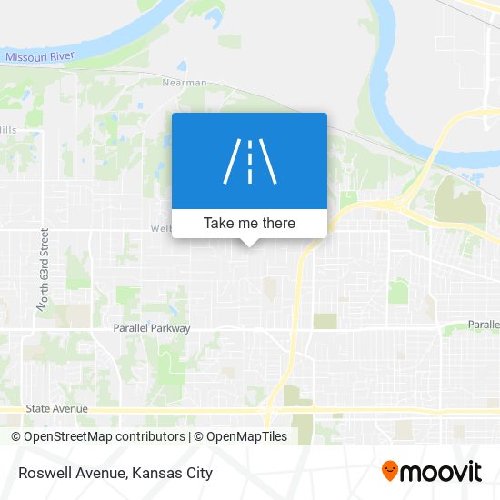 Roswell Avenue map