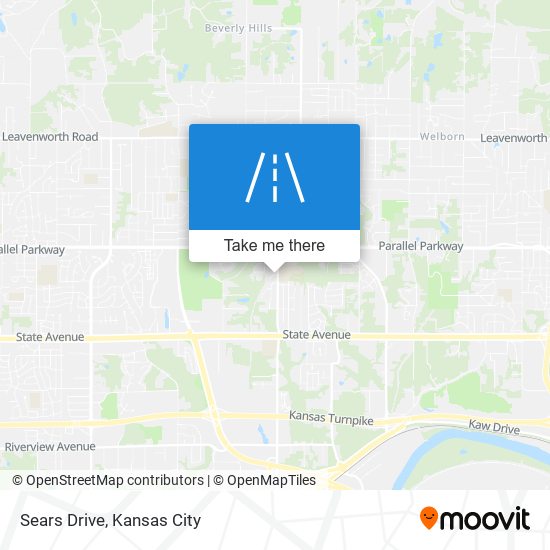 Sears Drive map