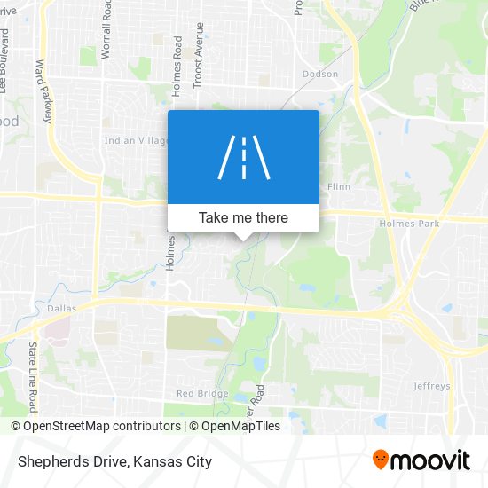 Shepherds Drive map