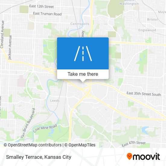 Smalley Terrace map