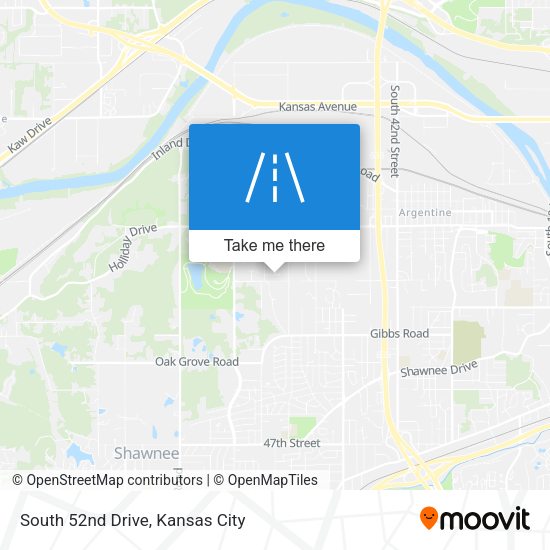 Mapa de South 52nd Drive