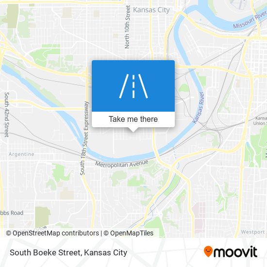 South Boeke Street map