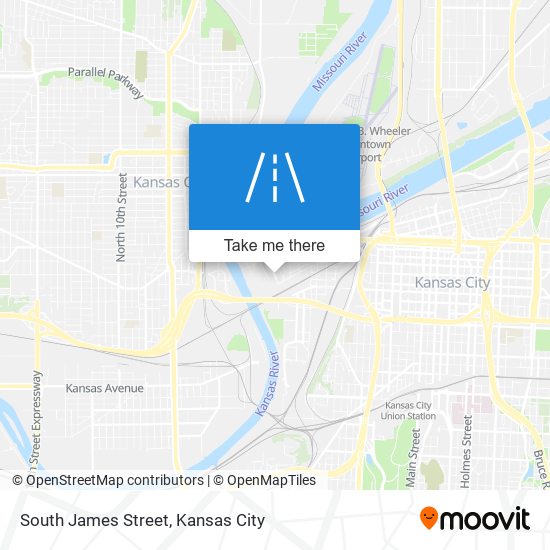 South James Street map