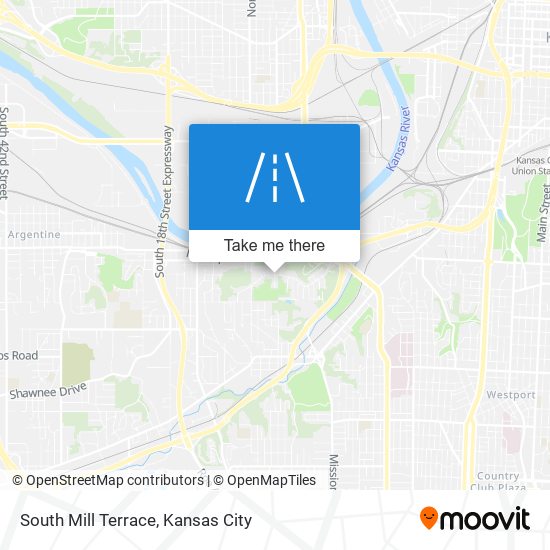 South Mill Terrace map