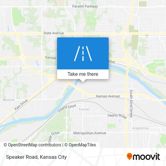 Mapa de Speaker Road