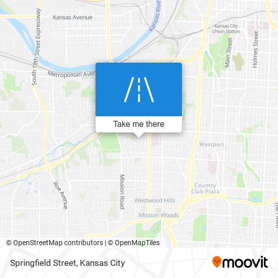 Springfield Street map