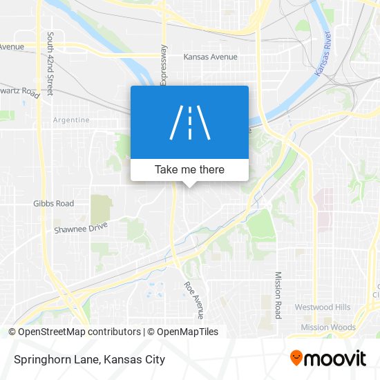 Springhorn Lane map