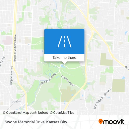 Swope Memorial Drive map