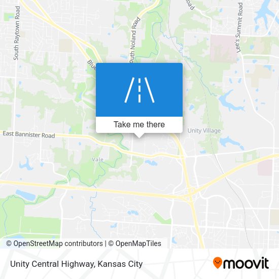 Mapa de Unity Central Highway