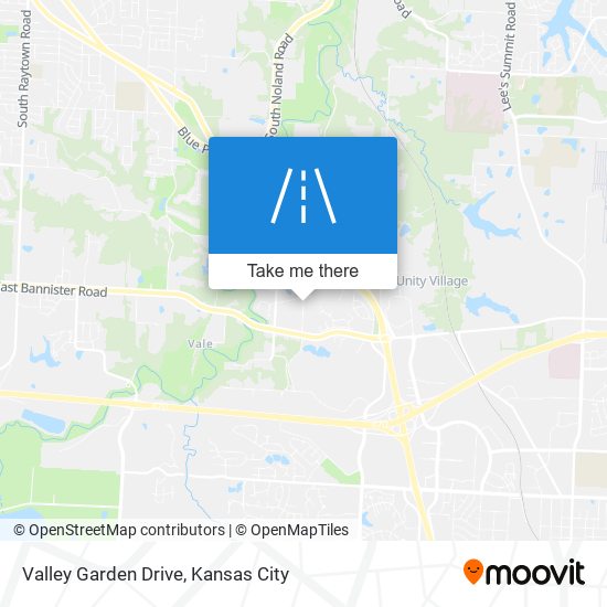 Mapa de Valley Garden Drive