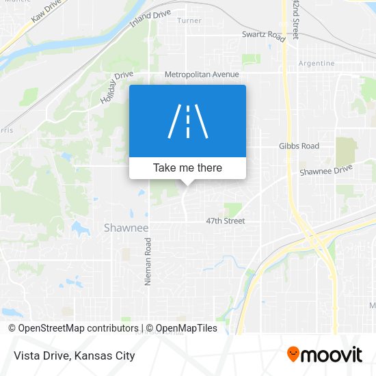 Vista Drive map