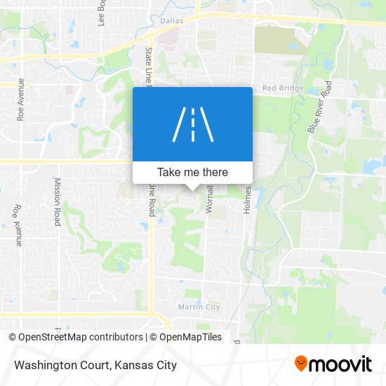 Washington Court map