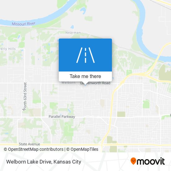 Welborn Lake Drive map