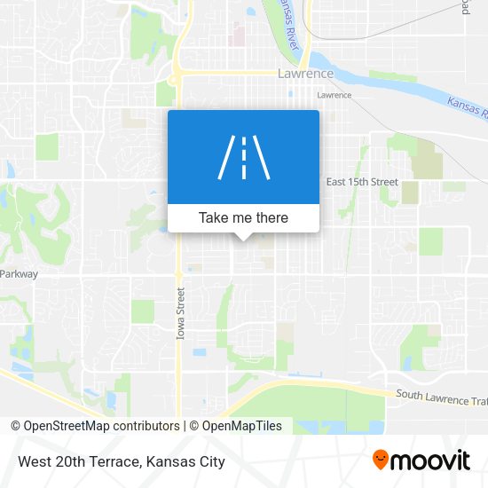 Mapa de West 20th Terrace
