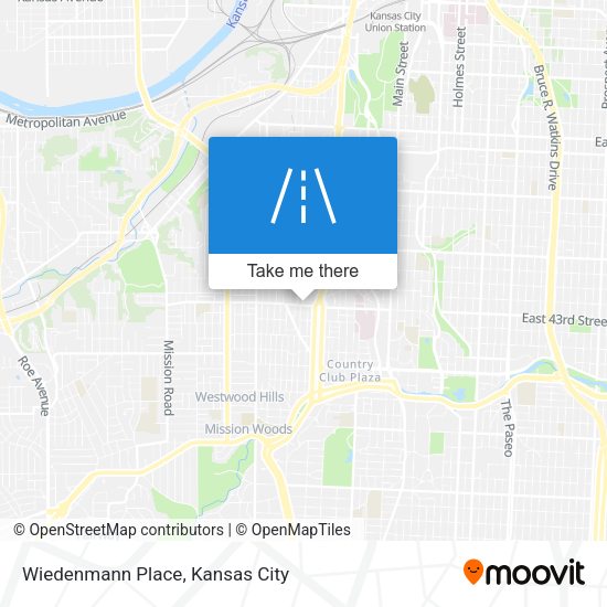 Wiedenmann Place map