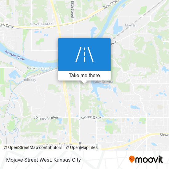 Mojave Street West map