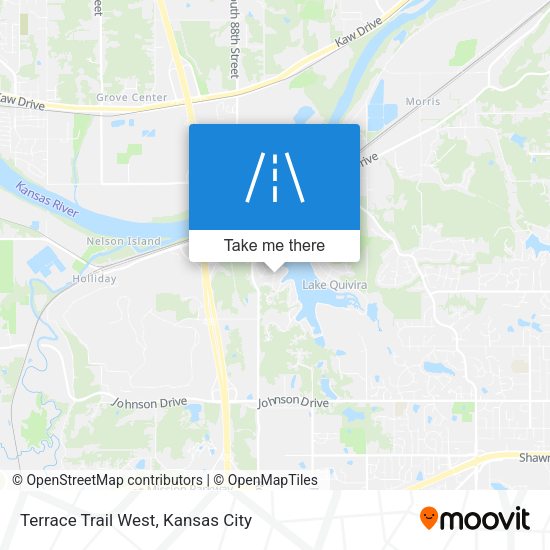 Terrace Trail West map